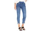 Lisette L Montreal Betty Denim Ankle Jeans With Pearls Fringe (denim Blue) Women's Jeans