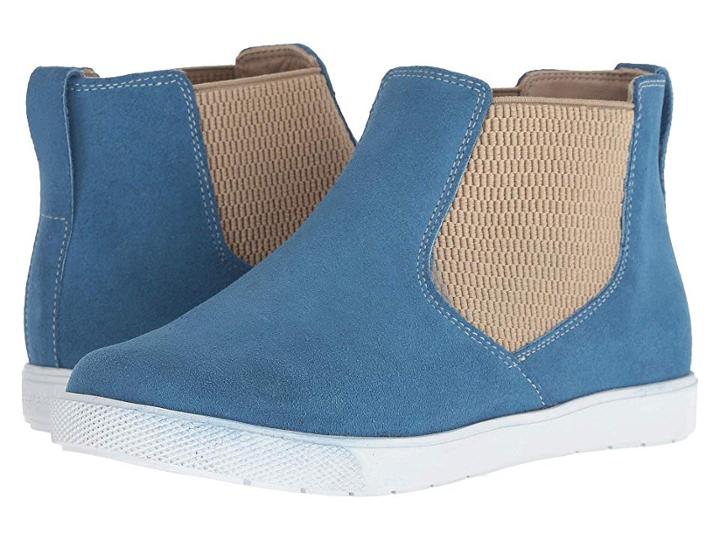 Elephantito Flexie Bootie (toddler/little Kid/big Kid) (suede Blue) Kids Shoes