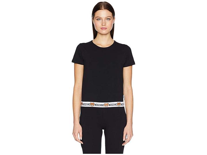 Moschino Jersey Stretch T-shirt (black) Women's Pajama