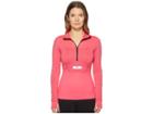 Adidas By Stella Mccartney Run Hooded Long Sleeve Cg0136 (solar Pink) Women's Clothing