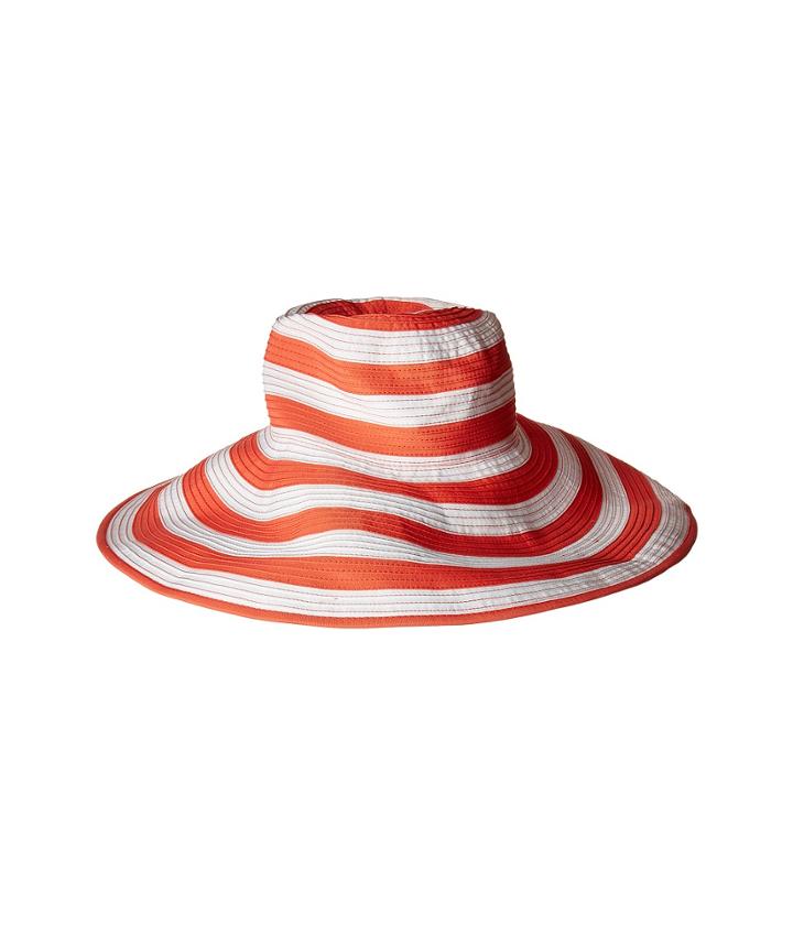 San Diego Hat Company Rbxl300os Ribbon 1 Stripes (coral) Caps