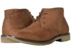 Nunn Bush Lancaster Plain Toe Chukka Boot (brown Leather) Men's Lace-up Boots