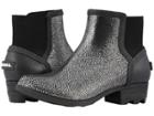 Sorel Janeytm Chelsea (black/pure Silver) Women's Rain Boots