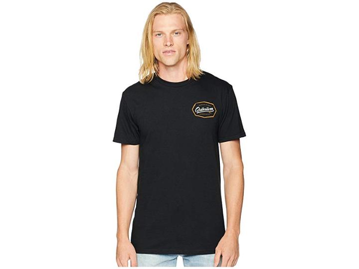 Quiksilver Live On The Edge Tee (black) Men's T Shirt