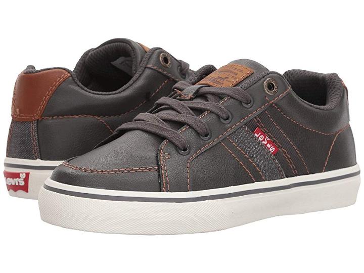Levi's(r) Kids Turner Nappa (toddler/little Kid/big Kid) (charcoal/tan) Boys Shoes