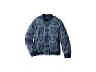 The North Face Kids Flurry Wind Bomber Jacket (little Kids/big Kids) (blue Wing Teal Bandana Print/tnf White (prior Season)) Girl's Coat