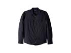 Eton Slim Fit Tonal Flannella Zipper Shirt (grey) Men's Clothing