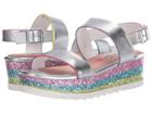 Steve Madden Kids Jkennie (little Kid/big Kid) (silver) Girls Shoes