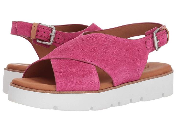 Gentle Souls By Kenneth Cole Kiki (fuchsia Suede) Women's  Shoes