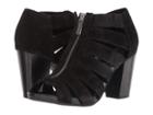 Michael Michael Kors Sherry Mid (black Sport Suede) High Heels
