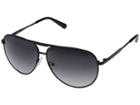 Guess Gf5034 (satin Black With Black/smoke Gradient Lens) Fashion Sunglasses