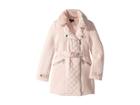 Bardot Junior Quilted Fur Coat (big Kids) (peach Blush) Girl's Coat