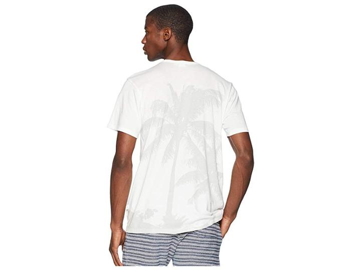 Onia Johnny Tee W/ Pocket (white) Men's Swimwear