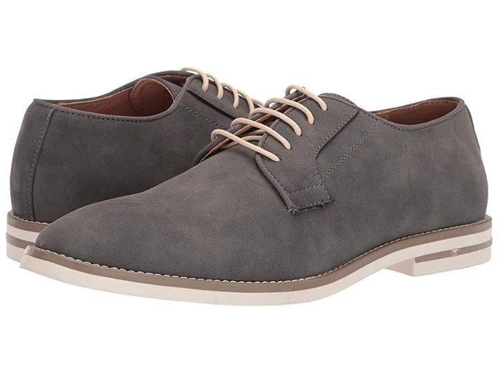 Madden By Steve Madden Lestr 6 (grey Nubuck Pu) Men's Shoes