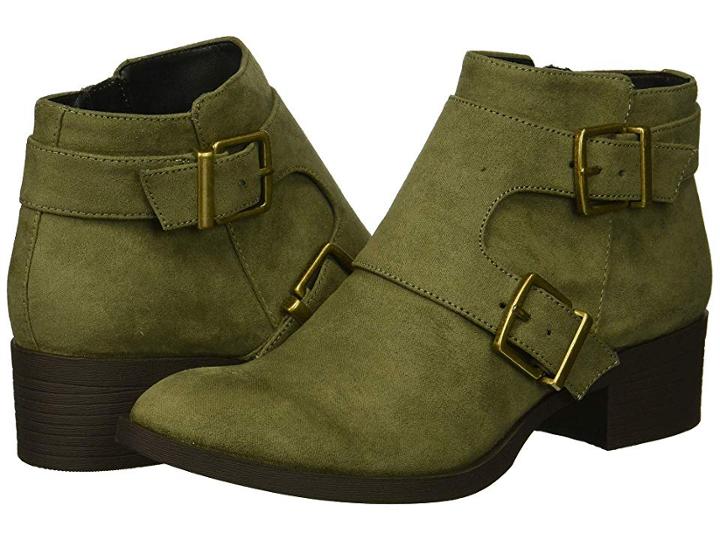 Kenneth Cole Reaction Re-buckle (olive) Women's Shoes