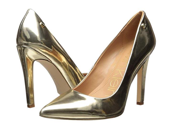 Calvin Klein Brady (gold Metallic) Women's Shoes