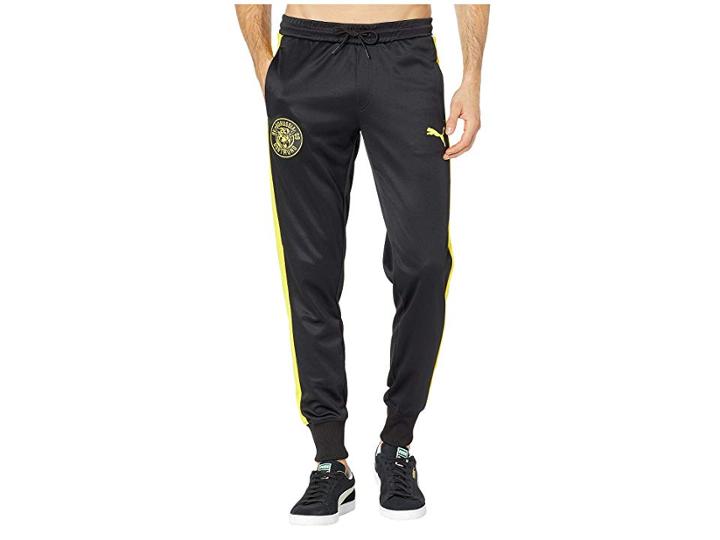 Puma Bvb T7 Pants (puma Black) Men's Casual Pants
