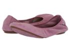 Hush Puppies Chaste Ballet (dusty Orchid Suede) Women's Flat Shoes