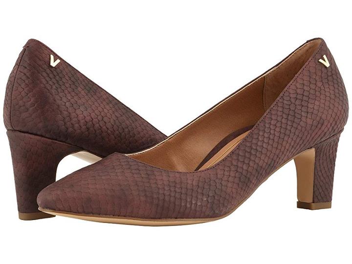 Vionic Mia (merlot Snake) Women's Sandals