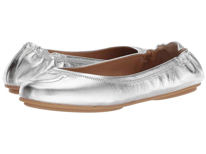 Salvatore Ferragamo Vignola (silver/argento) Women's Dress Flat Shoes