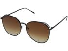 Thomas James La By Perverse Sunglasses Joy (black/brown Gradient) Fashion Sunglasses