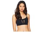 Becca By Rebecca Virtue Origami Cami Bra Top (black) Women's Swimwear
