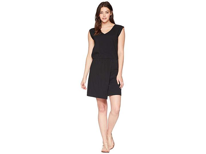 Nau Wrapture Dress (caviar) Women's Dress