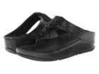Fitflop Cha Chatm (black) Women's Slide Shoes
