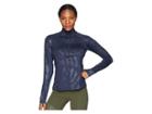 Nike Pro Warm 1/2 Zip (obsidian/black) Women's Long Sleeve Pullover