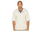 Nike Pacer Short Sleeve 1/2 Zip Hoodie (desert Sand) Men's Sweatshirt