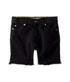 Appaman Kids Cut Off Jean Punk Shorts (toddler/little Kids/big Kids) (black) Boy's Shorts