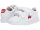 Lacoste Kids Carnaby Evo Hl (toddler/little Kid) (white/red) Kids Shoes