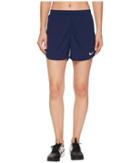 Nike Dry Academy Soccer Short (binary Blue/white/white) Women's Shorts