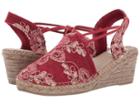 Toni Pons Medan-flx (red) Women's Shoes