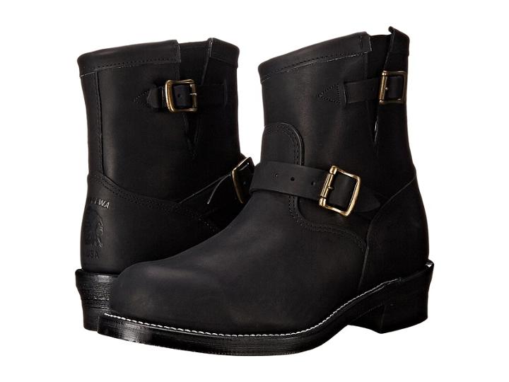 Chippewa 7 Black Odessa Steel Toe Engineer (black) Men's Work Boots
