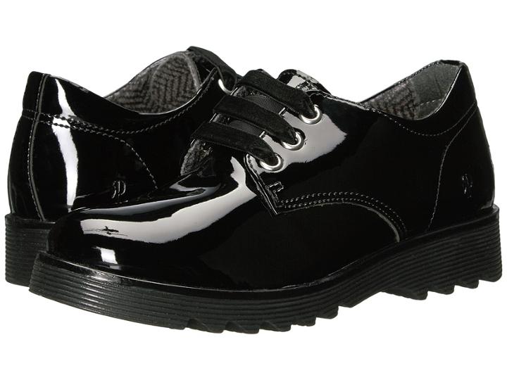 Primigi Kids Pur 8218 (little Kid) (black Patent) Girl's Shoes