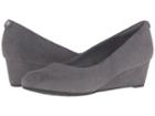 Clarks Vendra Bloom (grey Suede) Women's  Shoes