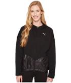Puma Transition Full Zip Hoodie (puma Black) Women's Sweatshirt