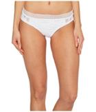Becca By Rebecca Virtue Captured American Fit Pant Bottoms (white) Women's Swimwear