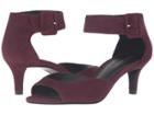 Pelle Moda Berlin (dark Cherry Suede) High Heels