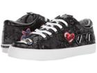 Love Moschino Sneaker W/ Patches (fantasty Color Black) Women's Shoes