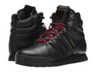 Adidas Skateboarding Jake Boot (black/black/university Red Leather) Men's Lace-up Boots