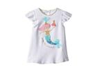 Mud Pie 1st Birthday Mermaid Tunic (infant) (white) Girl's Clothing