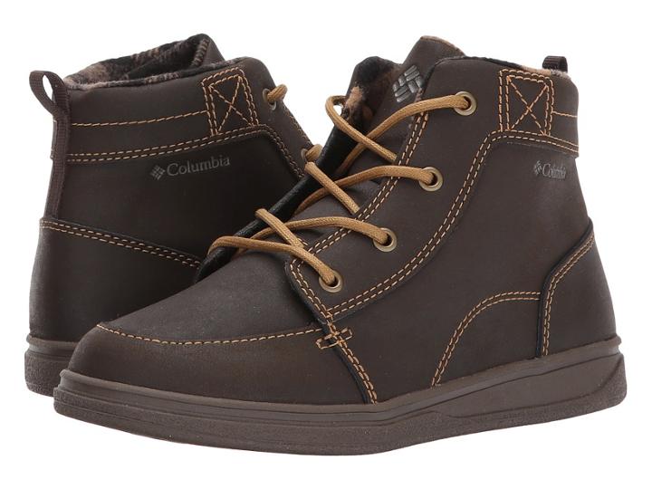 Columbia Kids Nash Peak (little Kid/big Kid) (cordovan/maple) Boys Shoes