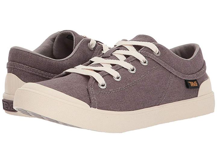 Teva Freewheel Washed Canvas (plum Truffle) Women's Shoes