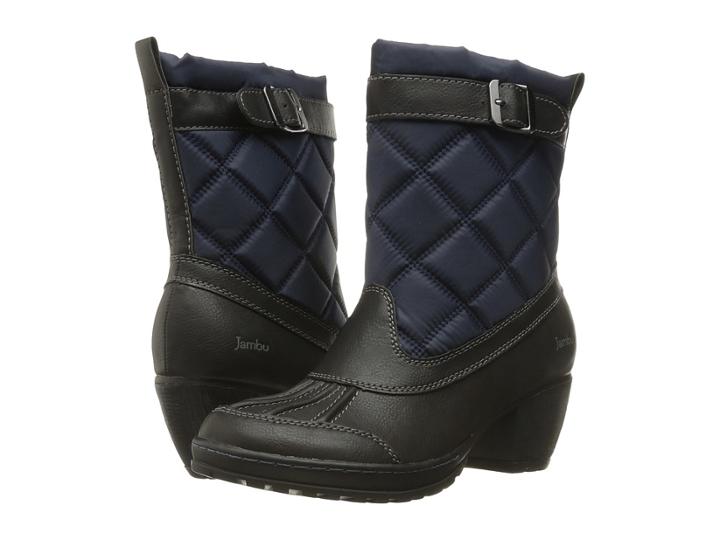 Jambu Dover (navy/black) Women's Pull-on Boots