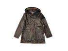 Urban Republic Kids Transparent Raincoat With Rainbow Piping (little Kids/big Kids) (clear 1) Girl's Coat