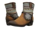 Roper Rios (tan Faux Leather) Cowboy Boots