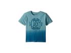 Lucky Brand Kids Short Sleeve Graphic Tee (toddler) (mineral Blue 1) Boy's T Shirt