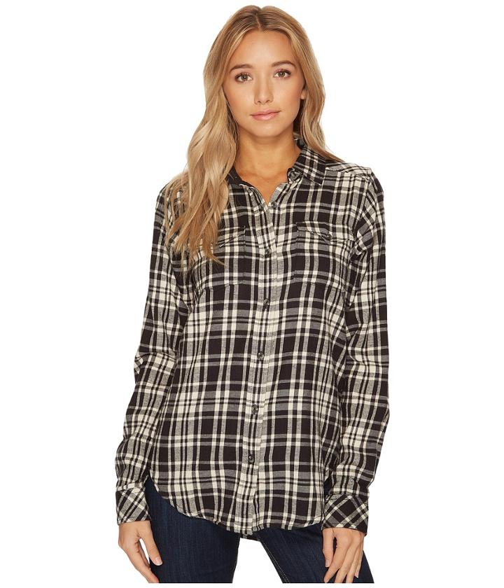 Kavu Billie Jean Shirt (ash) Women's Long Sleeve Button Up
